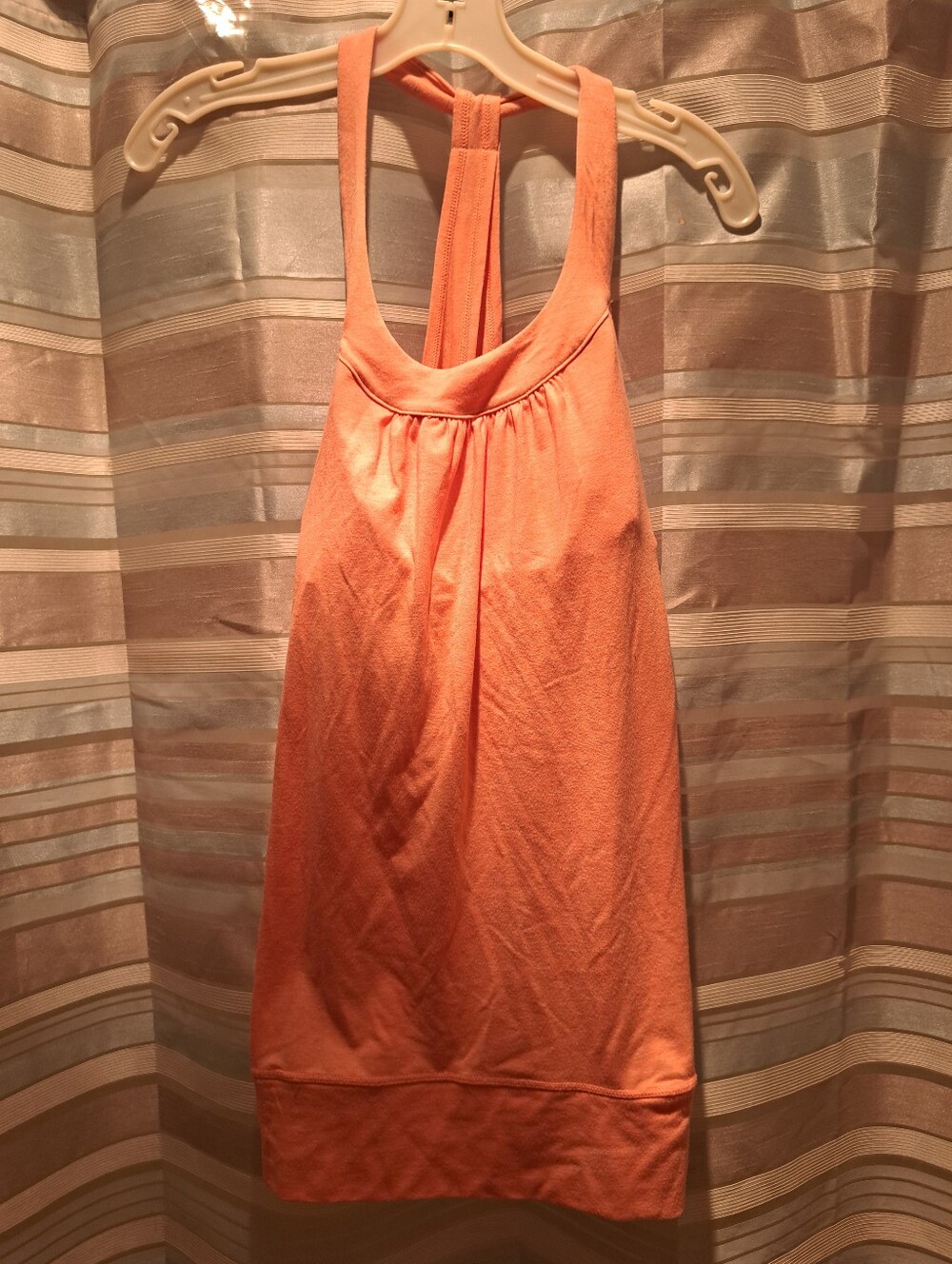 Calia Peach Orange Racerback Tank Top